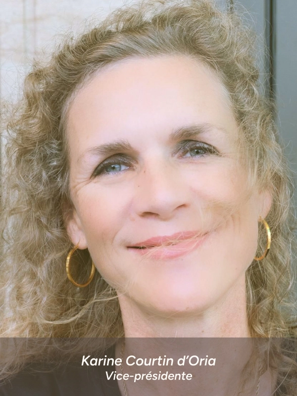 Karine Courtin d'Oria, Vice-présidente